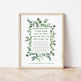 Priestly Blessing for Son and Daughter Set (2 Prints)