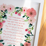 Priestly Blessing for Son and Daughter Set (2 Prints)