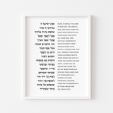 The Shema - Deuteronomy 6:4-9