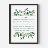 Asher Yatzar Bracha (Hebrew Only) - ברכת אשר יצר