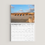 Jewish Wall Calendar 2026–2027 (5786/5787) — Israel Nature Photography Edition