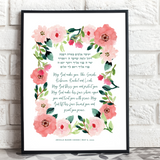 Blessing for Daughter - Floral