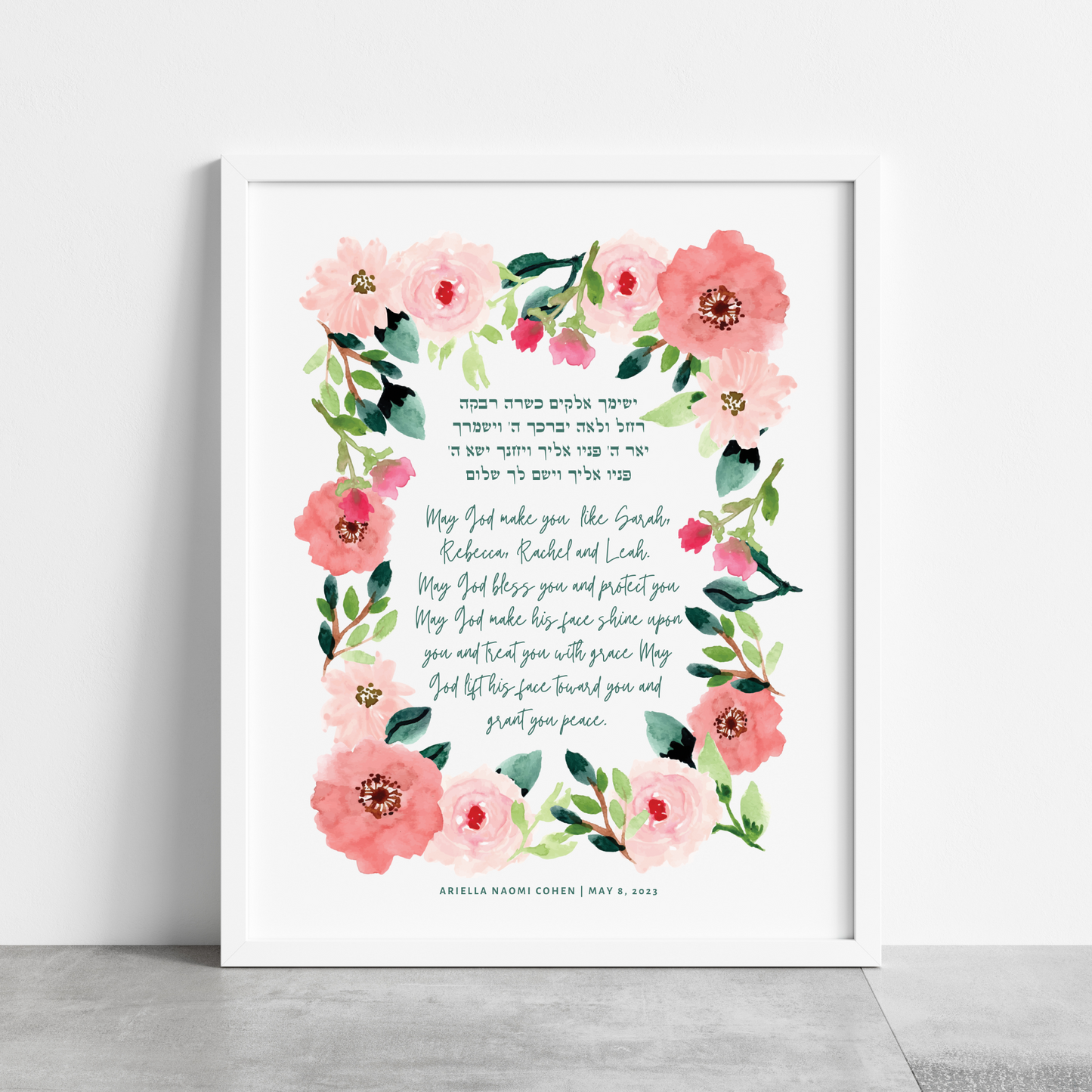 Blessing for Daughter - Floral