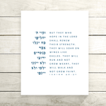 The Verse Isaiah 40:31 Isaiah 40:31 Birthday Gift for Men Women of God, Gift for Bible Lovers