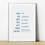 The Verse Psalm 121:4