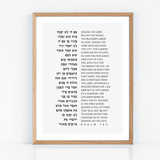 The Verse Psalm 127 Psalm 127 | Jewish Home Blessing Gifts & Art