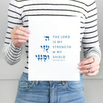 The Verse Psalm 28:7