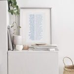 The Verse Psalm 47- Large 11x17