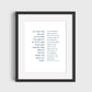 The Verse The Blessing for the Home Wall Print Birkat Habayit | Jewish Home Blessing Gifts & Art 